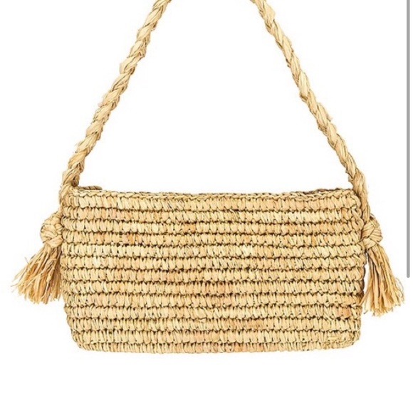 Handbags - L*Space Woven Straw Shoulder Bag in Natural